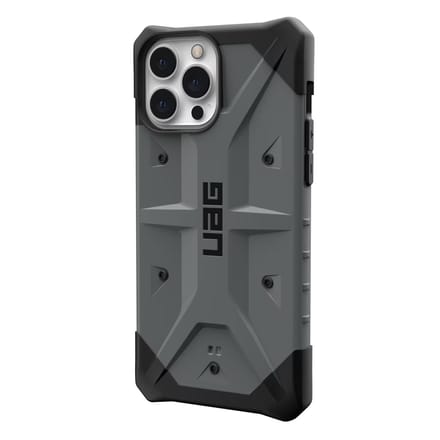 Urban Armor Gear Pathfinder Series iPhone 13 Pro Max Hoesje Zilver