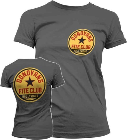 Ray Donovan Dames Tshirt -M- Donovans Fite Club Grijs