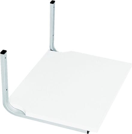 Magnetron wandbevestiging wit/alu-look
