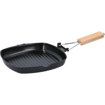 Alpina grillpan - Inklapbaar - Anti-aanbaklaag -24x24cm