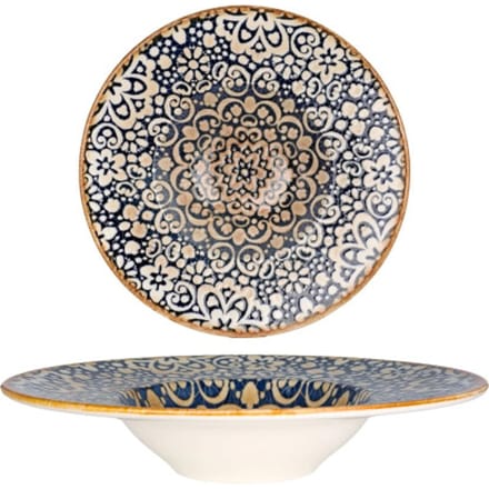 Bonna Pastabord - Alhambra - Porselein - 28 cm (400cc) - set van 2