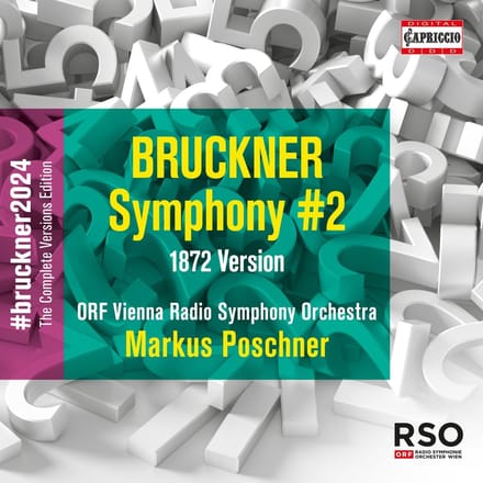 Markus Poschner, ORF Vienna Radio Symphony Orchestra - Bruckner: Symphony No. 2 (CD)