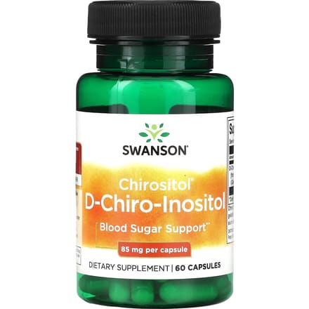 Thyrositol D-Chiroinositol, 85mg, 60 Capsules