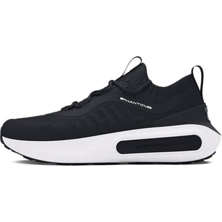 Under Armour HOVR Phantom 4 Zwart Wit Dames Sneakers Antraciet 3027594-003 36 black