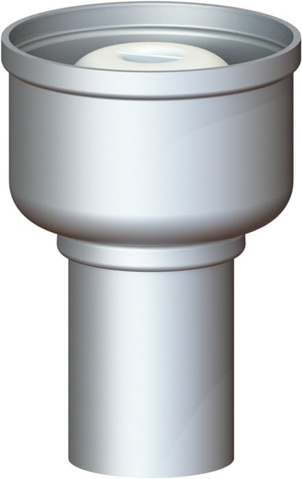 KESSEL-basiselement Ferrofix - Sys 125, DN 70, uitloop verticaal, 54410