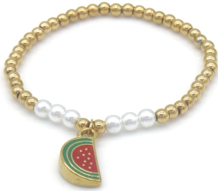 Armband Watermeloen – RVS – Statement Piece