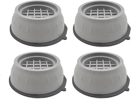 Trillingsdempende Voetjes - Rubberen Poten - Stille Wasmachine - Slipstop Ondersteuning - 4 Stuks
