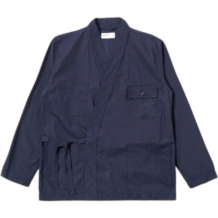 jas Universal Works osaka werkjas gepauwde poplin - marine