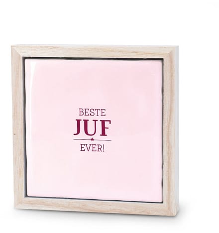 Liefs in een lijstje - Beste juf ever!