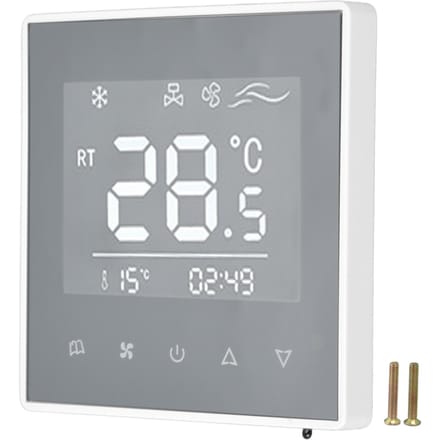 Digitale Thermostaat LCD Display Touchscreen Slimme Airconditioning Temperatuurregelaar voor Thuis