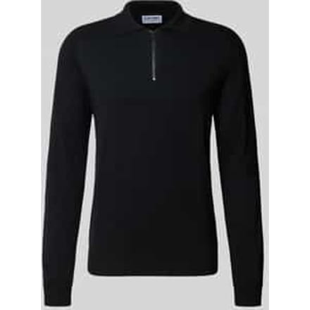 Gebreide pullover met polokraag
