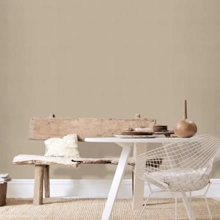 Decomode Vliesbehang Weefsel Luxe - Taupe - 10,05m X 52cm