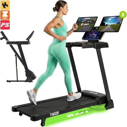 VirtuFit TR100i Inklapbare Loopband - 1 - 16 km/u - 40 Programma’s - 15% Helling - Met Apps - FlexSense Demping