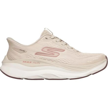 Skechers MAX RUN Dames Sportschoenen - Naturel