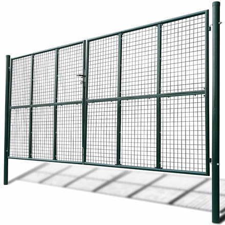 vidaXL - Tuinhek - van - gaas - 400x200 - cm