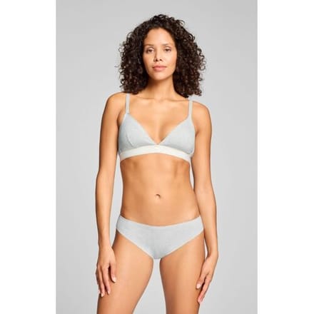 Puma - Dames - Briefs - Invisible Cotton - 2-pack - Light Grey Melange - Maat XXL