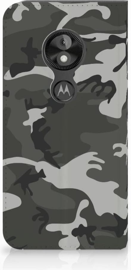 Motorola Moto E5 Play Hoesje met Magneet Army Light