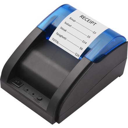 Imprimante thermique directe de reçu d'usb de 58mm pour l'impression de facture de billet Compatible avec la connexion USB US USB&BT Interface