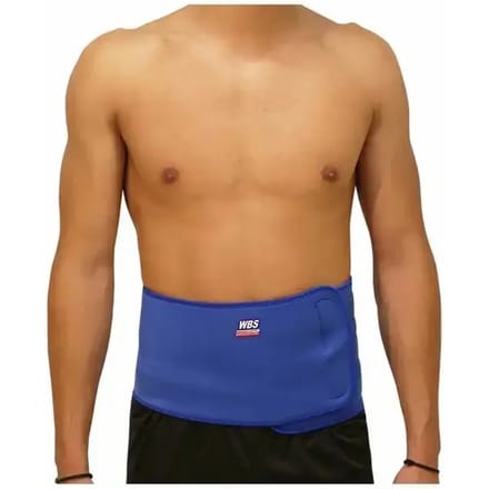 Neopreen lumbale riem zonder beschermers Softee