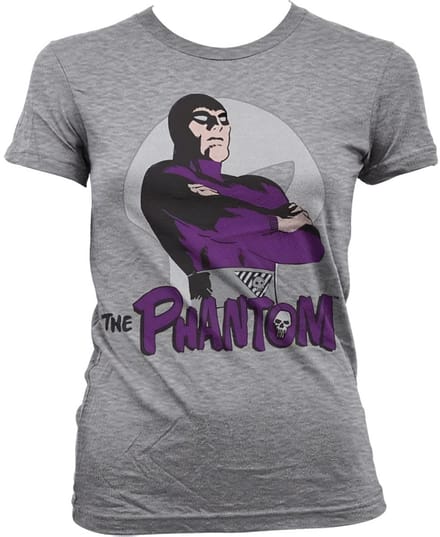 The Phantom Dames Tshirt -S- Pose Grijs
