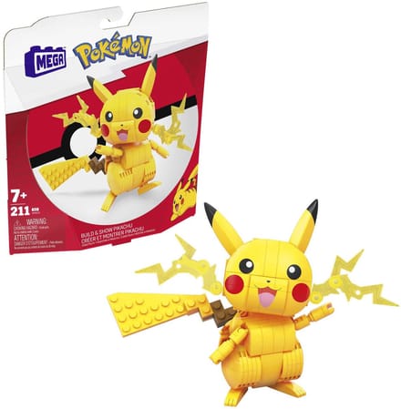 Mattel Mega Construx Pokémon Building Set-Pikachu (Diversen) Nieuw