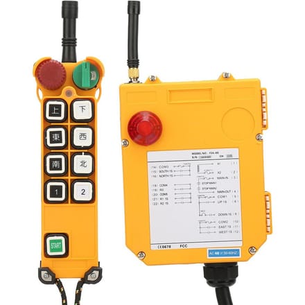 F24 8S Industriële Hoge Betrouwbaarheid Kraan Draadloze Afstandsbediening 100 Meter(48V)