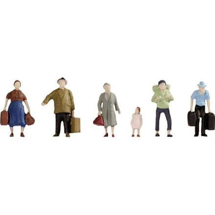 NOCH 38115 N Reizigers figuren Geverfd, Staand