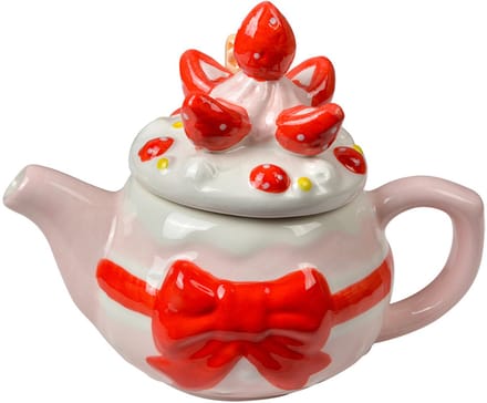 Clayre & Eef Theepot 325 ml Roze Keramiek
