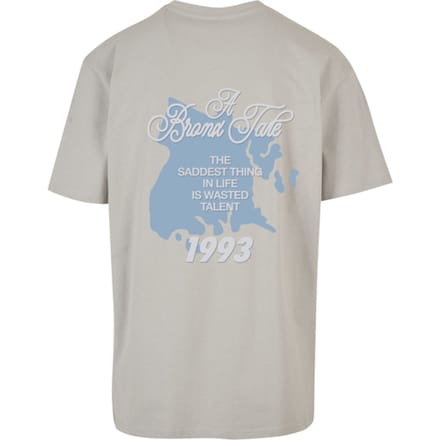 Mister Tee Bronx Tale Oversized T-shirt Grijs