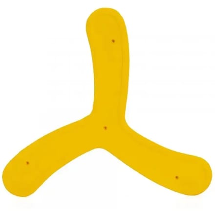 Buitenspellen - Set van 3 boemerangs van schuimrubber Softee