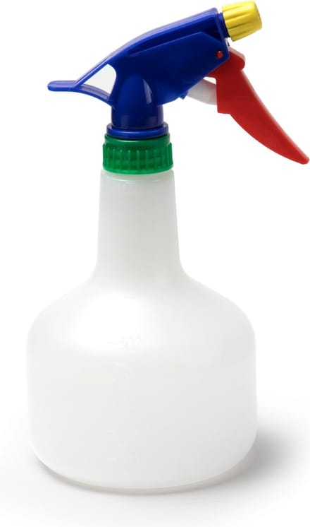PlasticForte Waterverstuivers - 600 ml - transparant - Plantenspuiten/schoonmaakspuiten