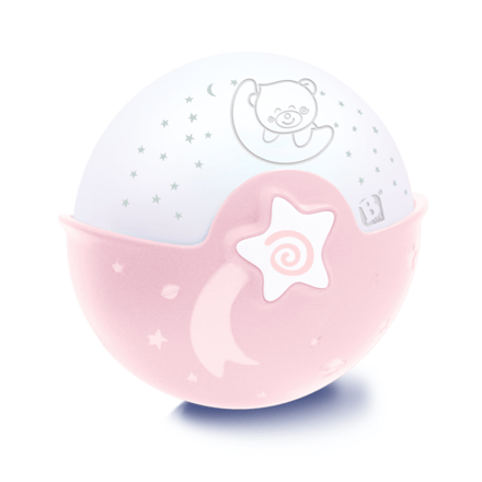 Infantino Soothing Light & Projector Pink 3-in-1 Babyprojector