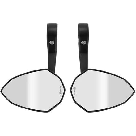 Paar motorfietsstuurspiegels met aluminium plastic adapter Avoc Nebraska