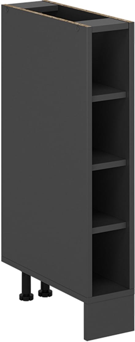 Vicco R-Line Keukenrek – 15 cm zonder werkblad Antraciet