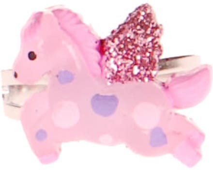 Ringetje paardje roze