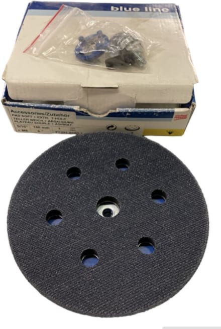 Sia Steunpad soft T7201 / 7 gaten - met universele montagekit - diameter 150 mm - Prijs per stuk