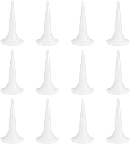 Dailygoods- Vullen Nozzle Set van 12 - Herbruikbare Spuitmondjes - Applicator Tips - Vervangings Tool - Extension Tool - Voor Bouw - Spuitmond