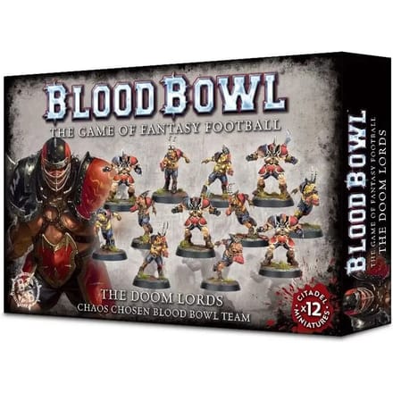 Games Workshop The Doom Lords Chaos Chosen Blood Bowl Team