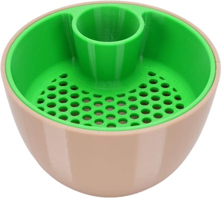 Dailygoods- Snackschaal met vakjes - Dubbele Schaal - Snack