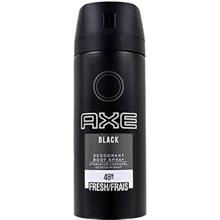 Zwarte Dampspray Deo 150 ml