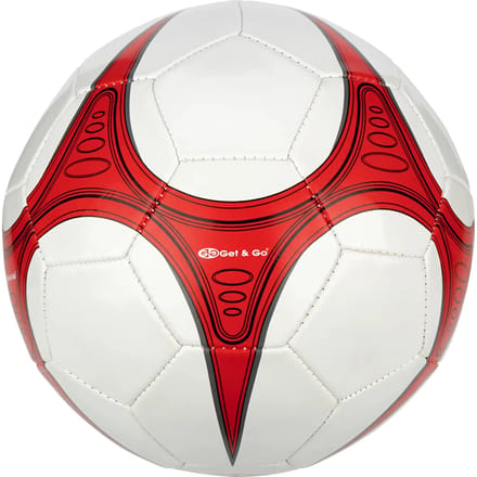 Get & Go Voetbal - Warp Speeder - Wit/Rood - Maat 5