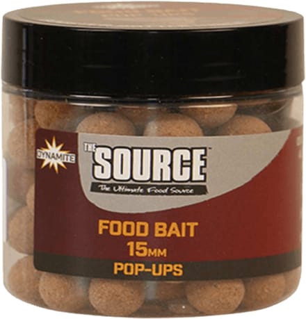 Dynamite Baits Source - Pop-ups - 15mm - Rood