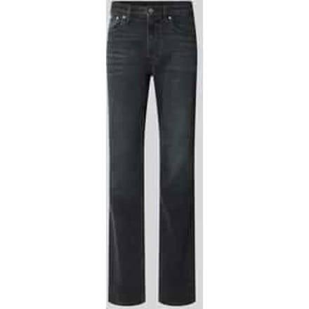 Slim fit jeans van katoenmix model 'MIDNIGHT EMERALD'