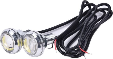 23MM LED - Eagle Eye - Helder wit - Waterproof - Zilveren behuizing
