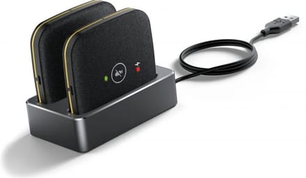 Yealink 1304026 microfoon Zwart Conferentiemicrofoon