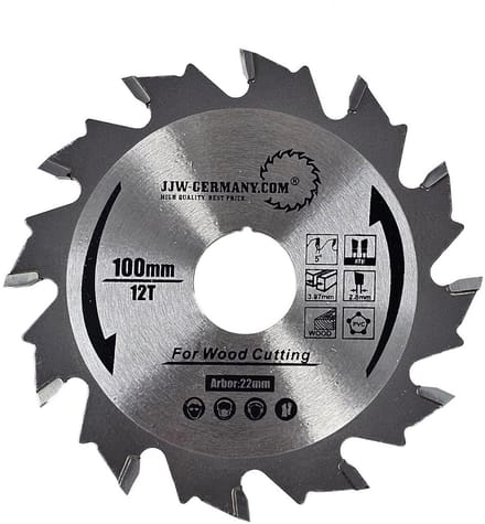 HM Groeffrees 100 x 3,97 x 22 Z = 12 voor Platte Deuvelfrees