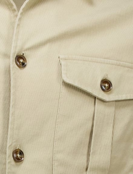 Born With Appetite Overshirt beige