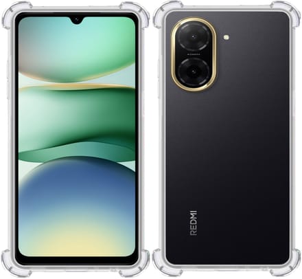 TechNow Hoesje geschikt voor Xiaomi Redmi A5 4G Hoesje Screenprotector - Extreme Shock Case – Case Transparant