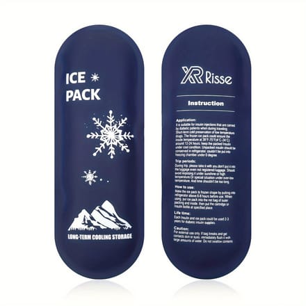 Koelelementen voor Insuline – 2 Stuks – Gel Cold‑Packs – 90 g per stuk
