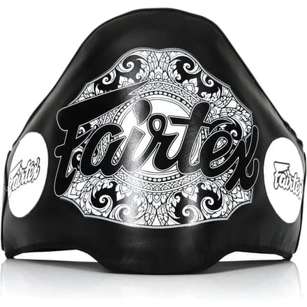 Fairtex BPV2 Lightweight Belly Pad (A.K.A. "The Champion Belt") - Zwart - One size
